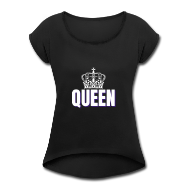 King Queen T-Shirt - Queen Partnershirt Queen King Krone