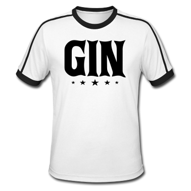 King Queen T-Shirt - Gin Partnerlook Paare Valentinstag Paarshirt fun