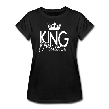 King Queen T-Shirt - King Princess Krone Crown