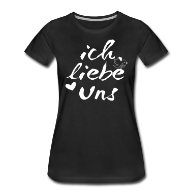 King Queen T-Shirt - Ich liebe uns, lustige Sprüche, Valentinstag, Herz