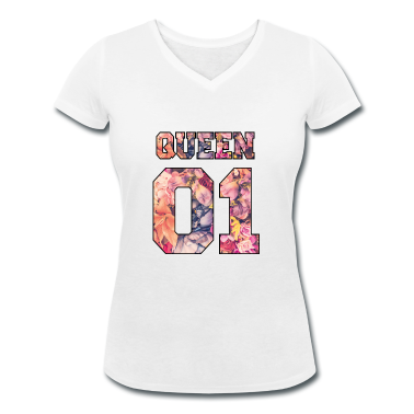 King Queen T-Shirt - King Queen Partnerlook Rose Love