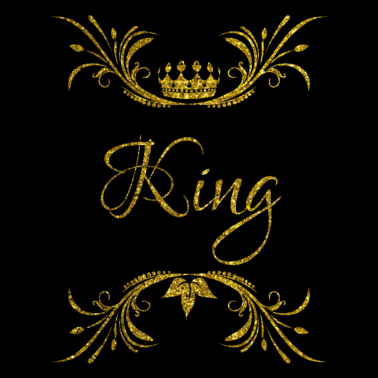 Motiv King Queen Pärchen Paar Partnerlook Geschenk