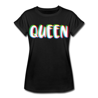 King Queen T-Shirt - King - Queen Partnerlook