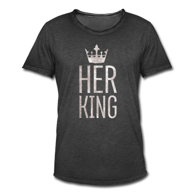King Queen T-Shirt - King // Partnershirt (Silver Edition)