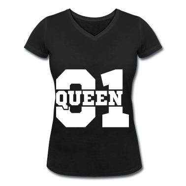 King Queen T-Shirt - King - Queen Pärchendesign