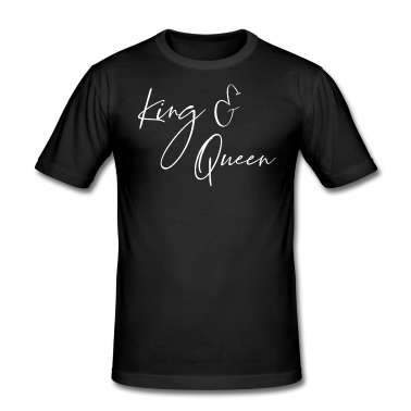 King Queen T-Shirt - king & queen