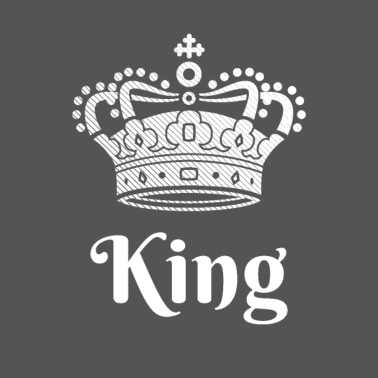 Motiv King Queen Partnerlook
