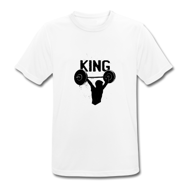 King Queen T-Shirt - Krafttraining King und Queen Hanteltraining King