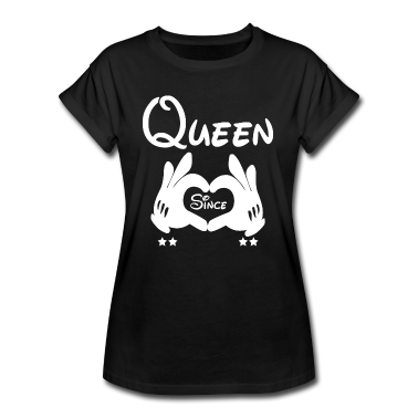 King Queen T-Shirt - King Queen Hände die ein Herz bilden Queen