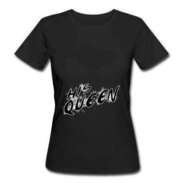 King Queen T-Shirt - His Queen Splash - schwarz King Queen