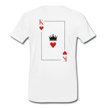 King Queen T-Shirt - King Logo zum Valentinstag, King and Queen