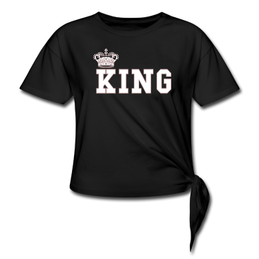 King Queen T-Shirt - King - Queen Geschenk Geschenkidee