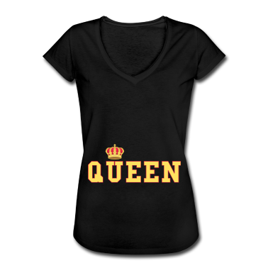 King Queen T-Shirt - King - Queen Geschenk Geschenkidee
