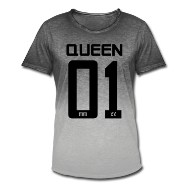 King Queen T-Shirt - King - Queen Geschenk Geschenkidee