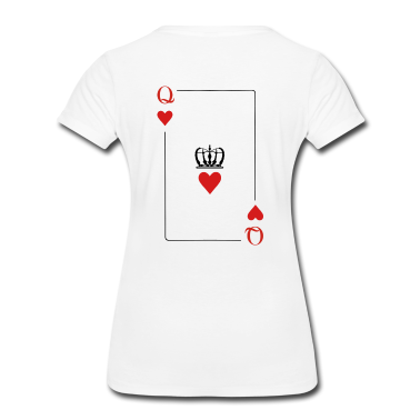 King Queen T-Shirt - Queen Logo zum Valentinstag, King and Queen