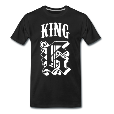 King Queen T-Shirt - KING - QUEEN Partnerlook
