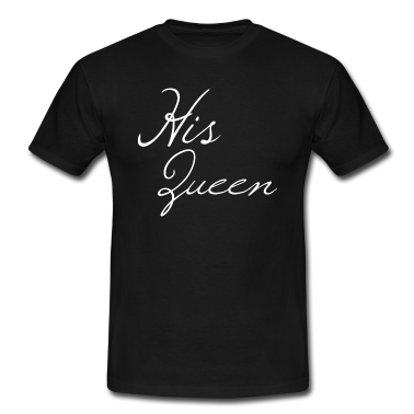 King Queen T-Shirt - His queen king and queen V1