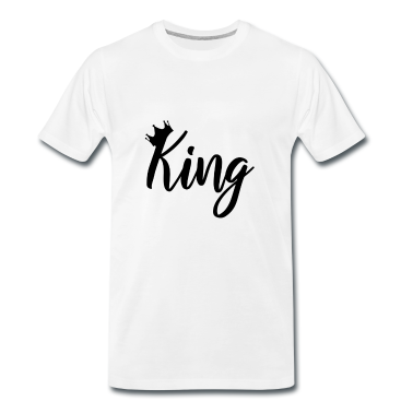 King Queen T-Shirt - King & Queen Partnerlook Geschenk