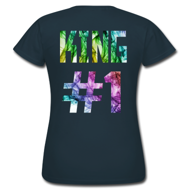 King Queen T-Shirt - KING 01, King #1, Queen Design im Store