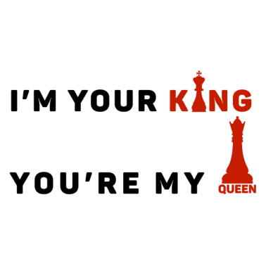 Motiv King Queen Schach