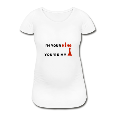King Queen T-Shirt - King Queen Schach