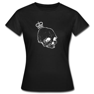 King Queen T-Shirt - SKULL KING/QUEEN HALLOWEEN