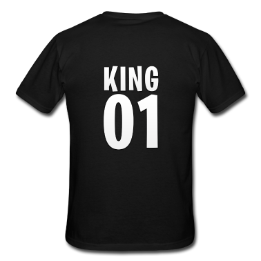 King Queen T-Shirt - King 01 [King&Queen]