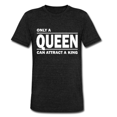 King Queen T-Shirt - King & Queen, Paar-Design, Her