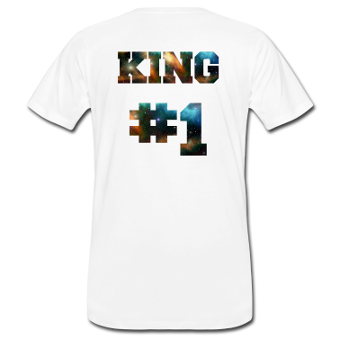 King Queen T-Shirt - KING 01, King #1, Queen Design im Store
