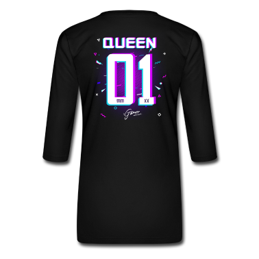 King Queen T-Shirt - Gamer - King - Queen Geschenk Geschenkidee
