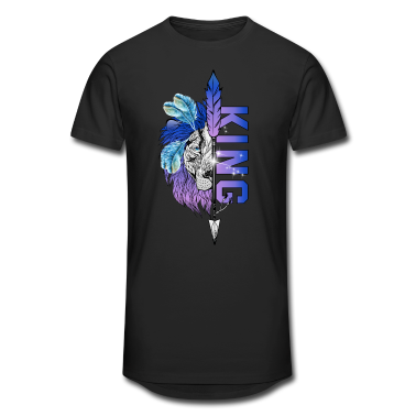 King Queen T-Shirt - Löwe King - Queen Pärchendesign Valentinstag