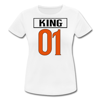 King Queen T-Shirt - king 01 queen könig königin
