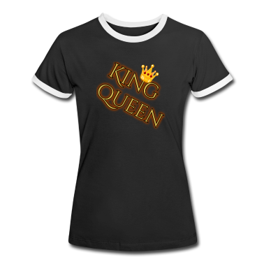 King Queen T-Shirt - King Queen partner shirt geschenk