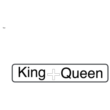 Motiv King und Queen