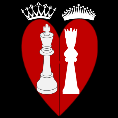 Motiv King Queen Paar