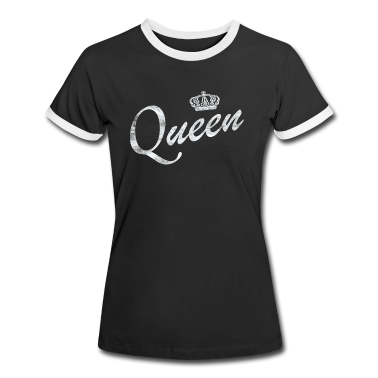 King Queen T-Shirt - Queen Partnerlook King & Queen Geschenk