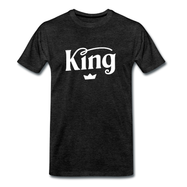 King Queen T-Shirt - King Partnerlook King & Queen