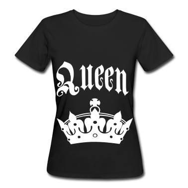 King Queen T-Shirt - KING & QUEEN Krone Partnerlook