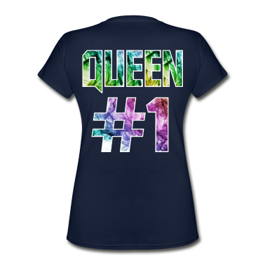King Queen T-Shirt - KING QUEEN PARTNERSHIRTS. King Design im Store.