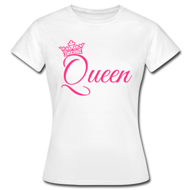 King Queen T-Shirt - Queen, original frau geschenk - king queen paar