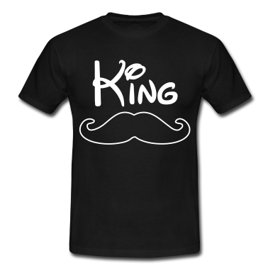 King Queen T-Shirt - KING - QUEEN Partnerlook P51 A
