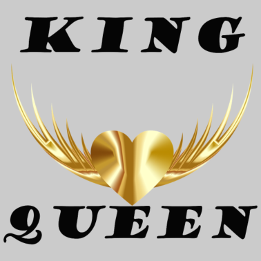 Motiv King and Queen King und Königin perfekte Liebe