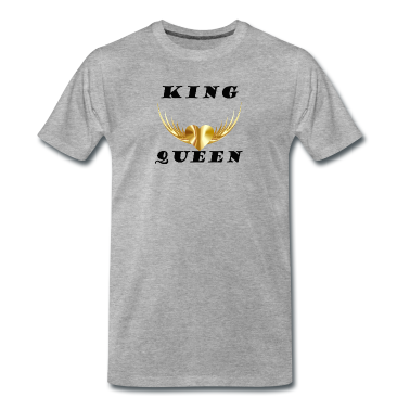 King Queen T-Shirt - King and Queen King und Königin perfekte Liebe