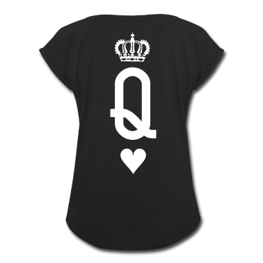 King Queen T-Shirt - Queen and King Partnerlook Design!