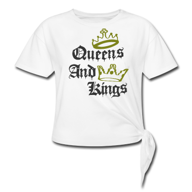 King Queen T-Shirt - Queens and Kings | Crown | Diadem | King and Queen
