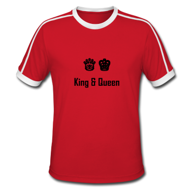 King Queen T-Shirt - king and queen