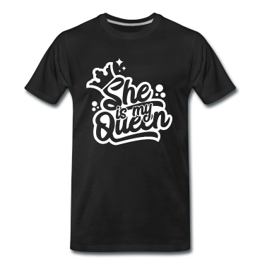 King Queen T-Shirt - She is my Queen - Kingqueen shirt,King and Queen