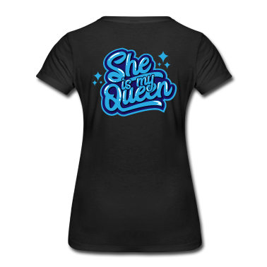 King Queen T-Shirt - She is my Queen - Kingqueen shirt,King and Queen