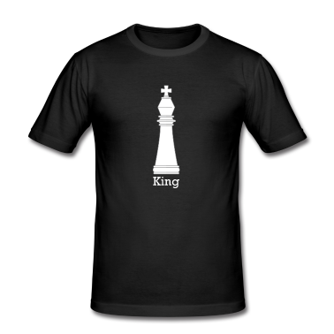 King Queen T-Shirt - Schach King König Queen