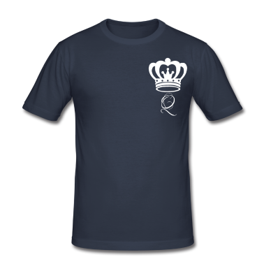 King Queen T-Shirt - Queen weiße Krone Partnerlook mit dem King